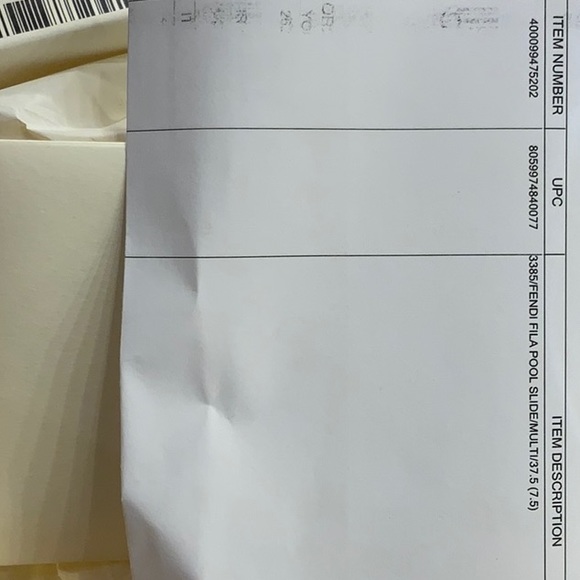 FENDI Pool slide - Picture 6 of 6